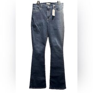 NWT MORRISON “The Starlet” Boot Cut Jeans Mid Rise Dark Wash Size 28